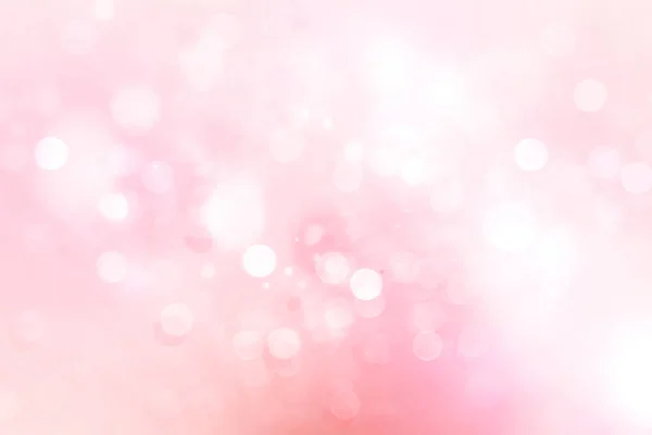 Fondo de luces borrosas rosadas, fondo de San Valentín bokeh . —  Fotos de Stock