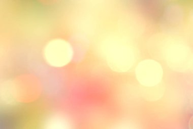 Sarı doğal bokeh bulanık ışıklar arka fon. Sonbahar tasarımı illus.