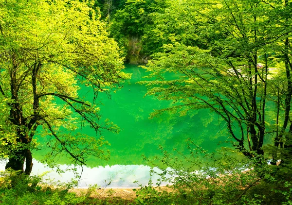 Ville Turque Bolu Attire Les Gens Avec Ses Lacs Beauté — Photo