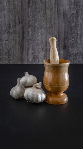 Knoflook Een Bron Van Gezondheid Smaken Voedsel — Stockfoto