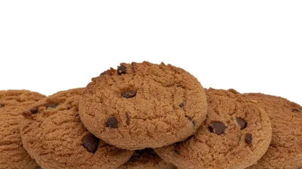 Biscuits Avec Des Pépites Chocolat — Photo