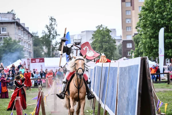 Festival Reconstituição Alexander Nevsky Cup 2019 — Fotografia de Stock