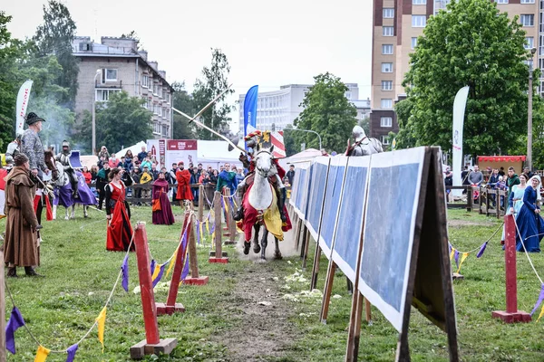 Festival Reconstituição Alexander Nevsky Cup 2019 — Fotografia de Stock