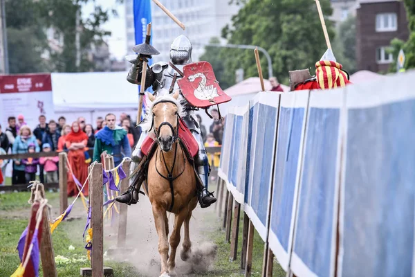 Festival Reconstituição Alexander Nevsky Cup 2019 — Fotografia de Stock