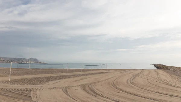 Paisaje marino de playa por la mañana — Foto de Stock