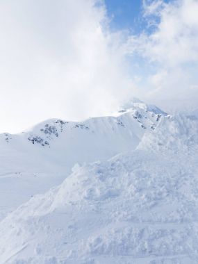 Sochi dağlarda kar