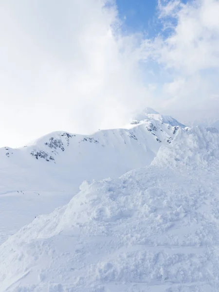 在索契山上雪 — 图库照片