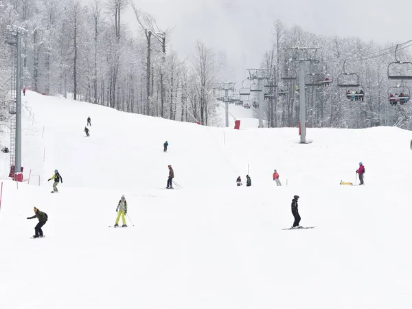 Holidays in the mountains of Sochi — Stock Photo, Image