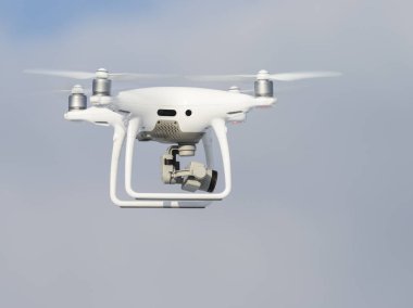 Tanınmayan quadrupter uçuş