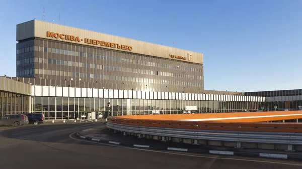 Aeropuerto Internacional de Sheremetyevo, Moscú — Foto de Stock