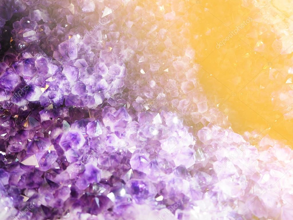 Natural amethyst texture for background