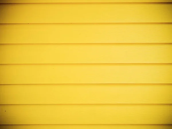 Panneau de mur en bois jaune pour fond — Photo