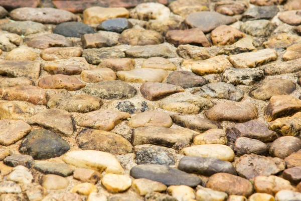 Rounded rock patterns with selective focus for background