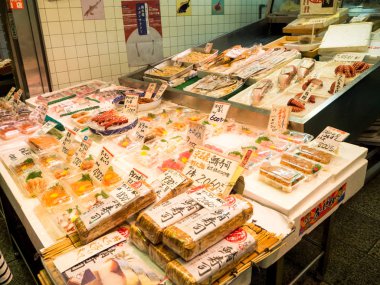 Nishiki piyasada çeşitli gıda