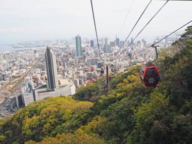 Bahar mevsimi Nunobiki herb Garden (Shin-Kobe teleferik) Kobe