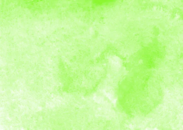 Akvarel abstraktní pastelově zelené pozadí — Stock fotografie