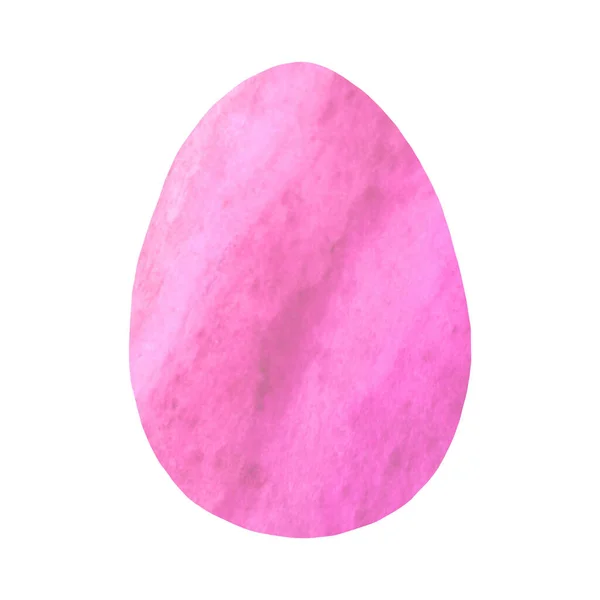 Akvarel abstraktní vejce. Velikonoční prvky, zázemí a textury. Izolované, ručně kreslené a vyřezávané — Stock fotografie