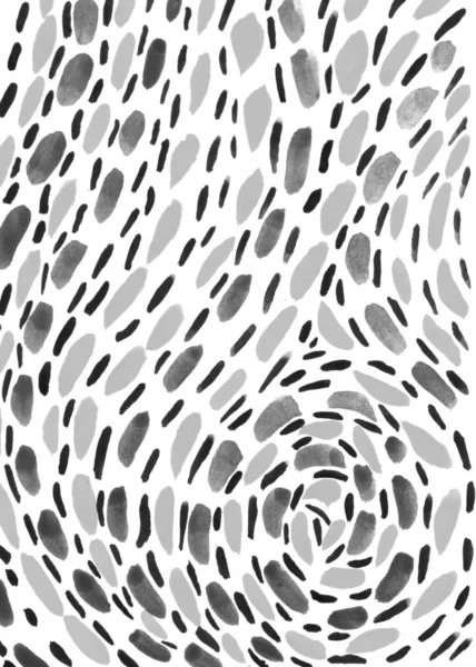 Fondo abstracto. Cepillo, marcador, acuarela, trazo de dibujo a lápiz. Niños, boceto, garabato, dibujado a mano, blanco y negro — Foto de Stock