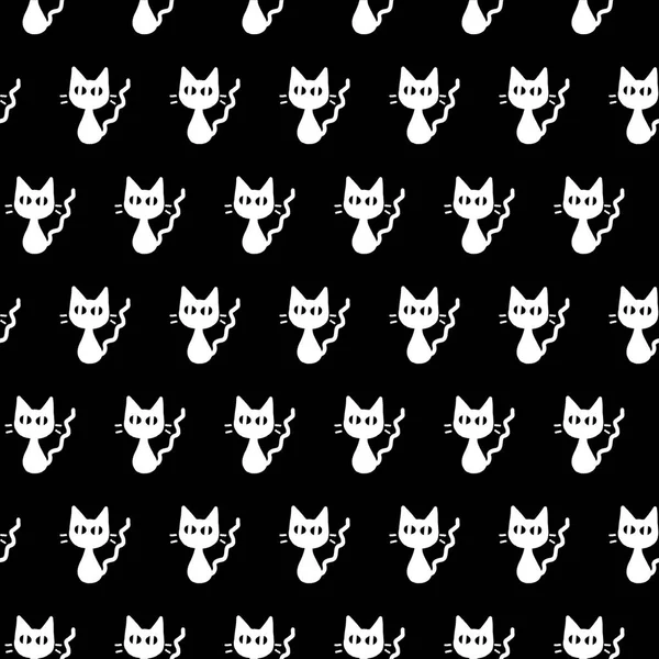 Cute seamless pattern with hearts and cats. Romantic texture for backgrounds, wrapping paper, packaging, greeting cards, prints, covers, fabric, textile, birthday, Valentine\'s Day