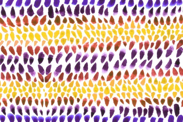 Абстрактний Багатобарвний Фон Пензлики Акварельні Плями Фарби Тваринний Принт Дитячий — стокове фото