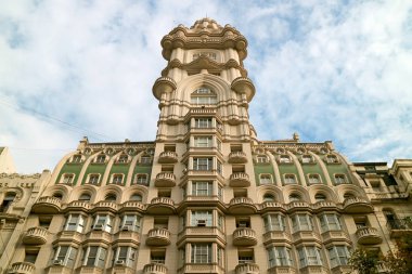Palacio Barolo Building, Gorgeous Landmark on Avenida de Mayo Street, Monserrat Neighborhood, Buenos Aires, Argentina clipart