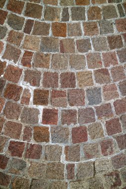 Arkaplan için kaldırımın dikey görüntüsü