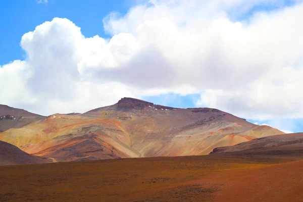 Amazing Mountain View Van Het Altiplano Van Bolivia Departement Potosi — Stockfoto