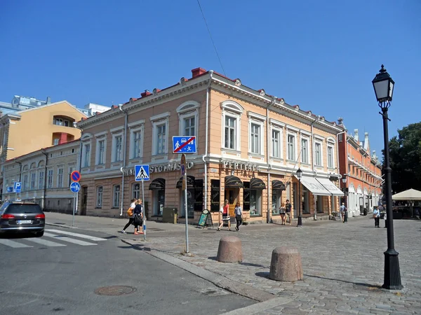 Wunderschönes Stadtzentrum Von Turku Der Ältesten Stadt Finnlands Skandinaviens Europas — Stockfoto