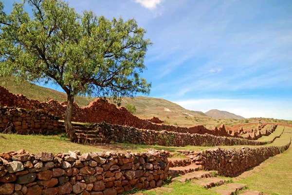 Piquillacta Régészeti Lelőhelye Wari Kultúra Nagy Ősi Települése Valle Sur — Stock Fotó