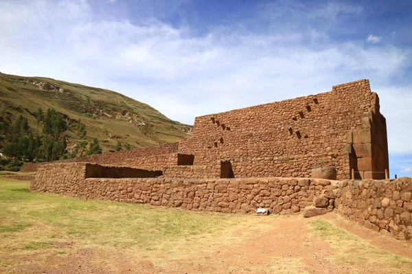 Rumicolca Stanowisko Archeologiczne Wari Inca Regionie Cusco Prowincja Quispicanchi Dystrykt — Zdjęcie stockowe