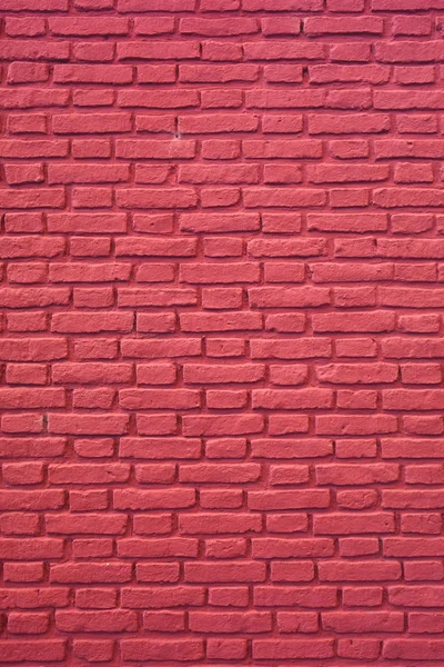 Vertical Image Raspberry Red Colored Brick Wall Background Texture Pattern — Stock Photo, Image