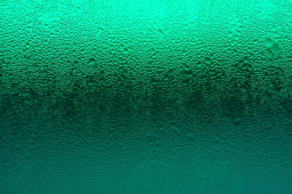 Gradação Cor Verde Vidro Bebida Com Condensação Para Fundo Textura — Fotografia de Stock
