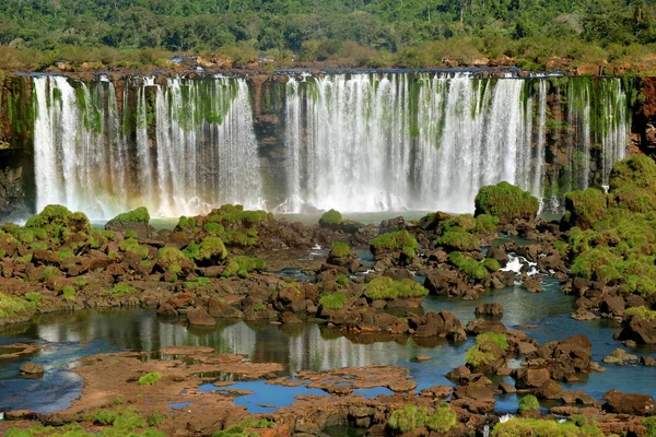 Panoramic view of Iguazu falls, Argentina, South America