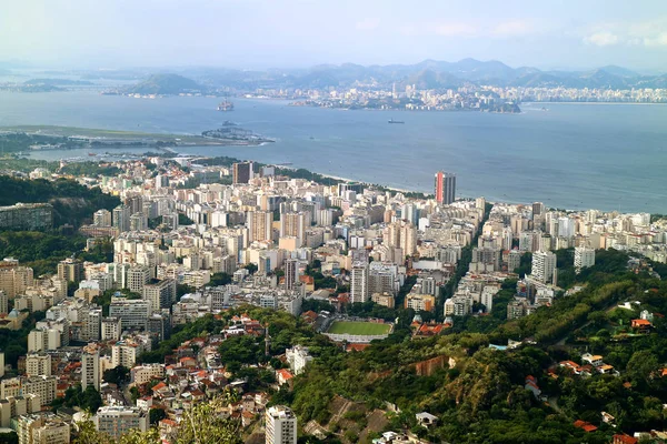 Spettacolare Vista Panoramica Del Centro Con Grattacieli Rio Janeiro Brasile — Foto Stock