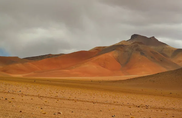Amazing Landscape Salvador Dali Desert Eduardo Avaroa Andean Fauna National — стокове фото