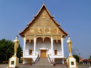 Luang Nua Budist tapınağı, Vientiane 'deki Phathat Luang stupa tapınağı, Laos