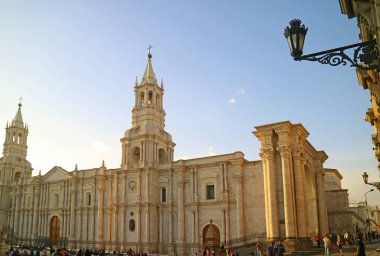 Cathedral of Arequipa, Stunning Landmark of Plaza de Armas, Arequipa, Peru
