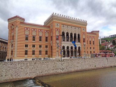 Saraybosna Belediye Binası veya Vijecnica, Saraybosna, Bosna-Hersek