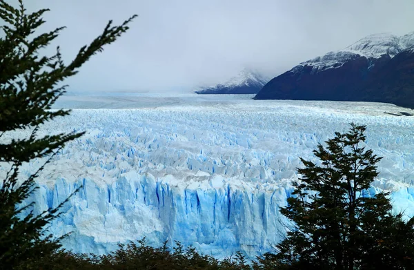 グラシアレス国立公園のペリト モレノ氷河の息をのむような景色 サンタクルス州 パタゴニア アルゼンチン — ストック写真