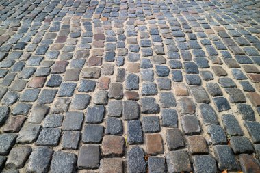 Buenos Aires 'in tarihi bölgesinde, Cobblestone Caddesi, Arjantin