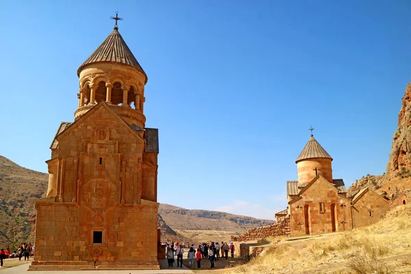 Surb Astvatsatsin Church Surb Karapet Church Surb Grigor Chapel Noravank Stock Image