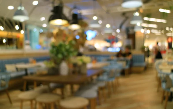 Blurred cafe restaurant coffee shop in the soft colored modern style