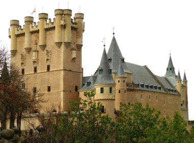 The Alcazar of Segovia, UNESCO World Heritage Site in Segovia of Spain