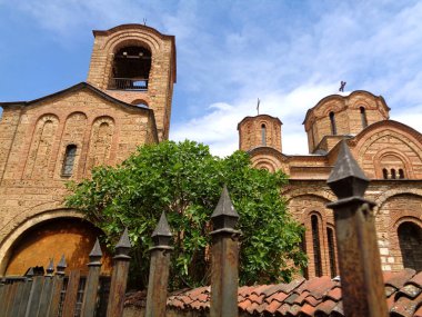 Kosova 'nın Prizren kentindeki Ljevisa Bakire ve Unesco Dünya Mirası Kilisesi