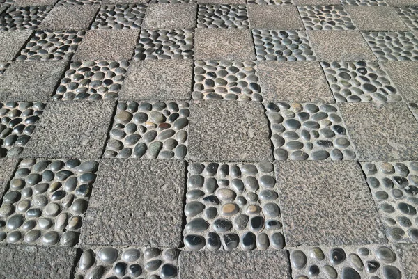 Piso Piedra Decorativo Único Del Patio Del Casco Antiguo Arequipa — Foto de Stock
