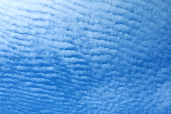 Όμορφη Cirrocumulus Σύννεφα Στον Γαλάζιο Ουρανό Για Φόντο Banner — Φωτογραφία Αρχείου