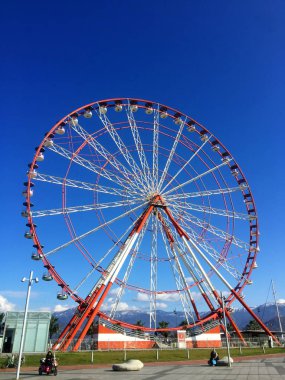 Çocuk parkında dönme dolap