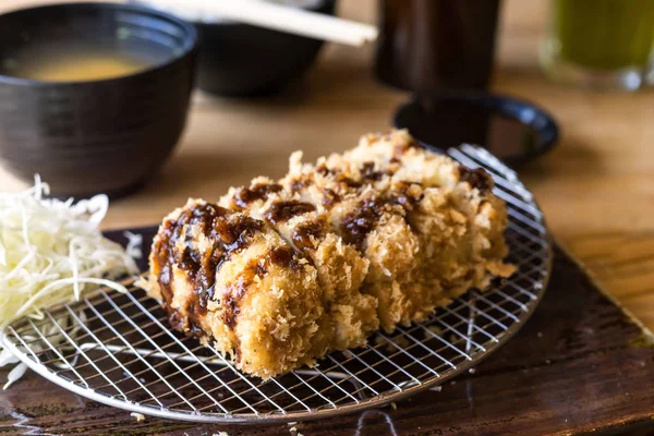 Tonkatsu, comida japonesa — Foto de Stock