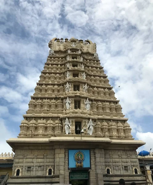 Chamundi Hill Temple Mysore, Karnataka / India - 2018. június 15.. — Stock Fotó