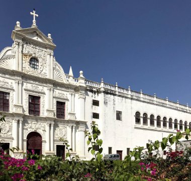 Diu, Gujarat / Hindistan - 1 Nisan 2018: St. Paul Kilisesi Diu